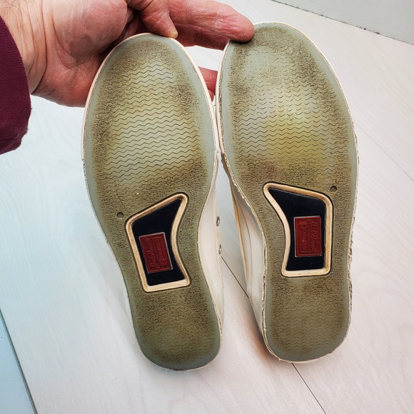 Converse Jack Purcell Low Top Canvas Sneakers Cream White Men's Size 7 US 6 UK - Picture 8 of 16